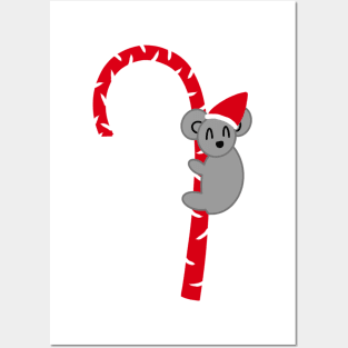 Christmas Koala Posters and Art